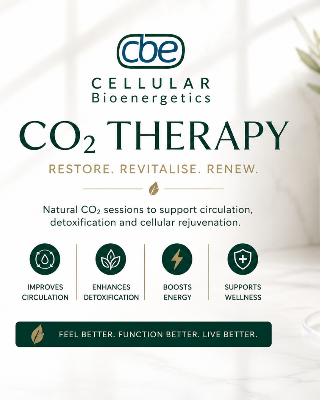 CO₂ Therapy sessions