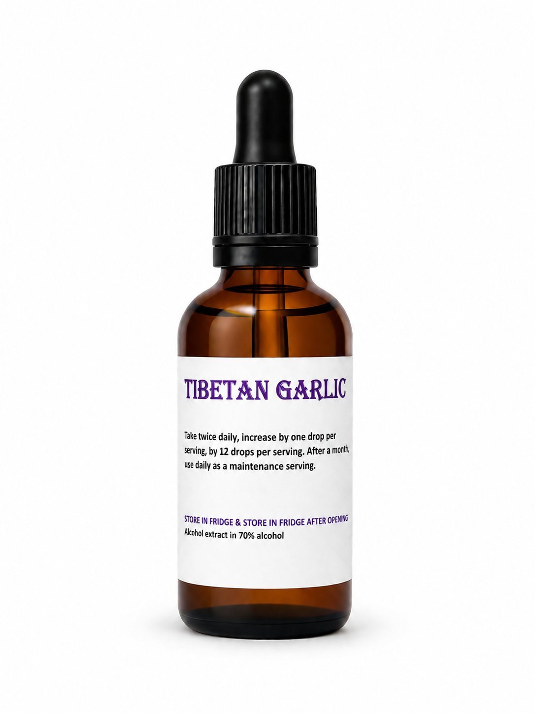 Tibetan Garlic drops (50ml)