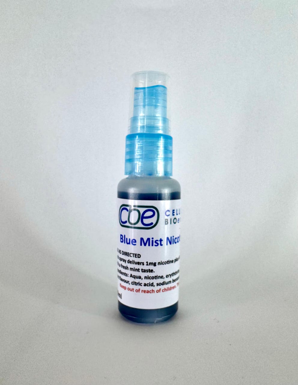 USP Grade Blue Mist Nicotine spray 30ml